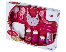 Poppenverzorgings- en eetset (11-delig)