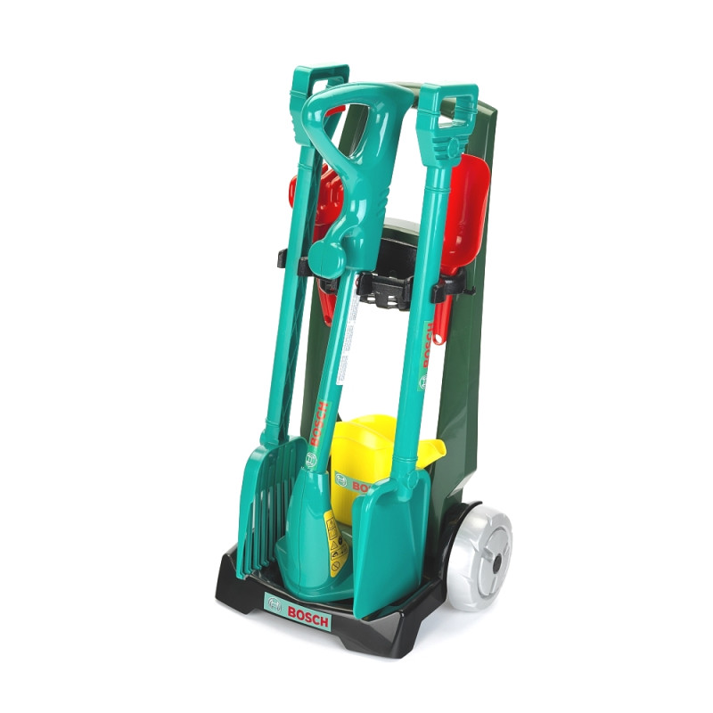 BOSCH garden trolley met gereedschap BOSCH garden trolley met gereedschap