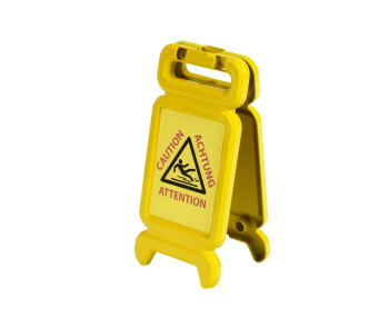 Waarschuwingsbord gladde vloer