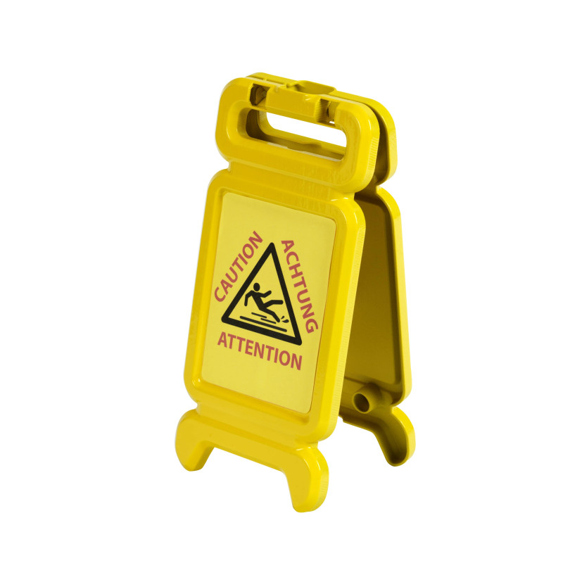 Waarschuwingsbord gladde vloer Waarschuwingsbord gladde vloer