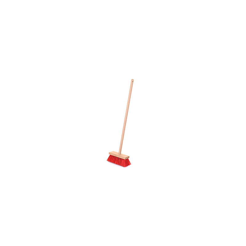 Houten straatbezem (77cm)