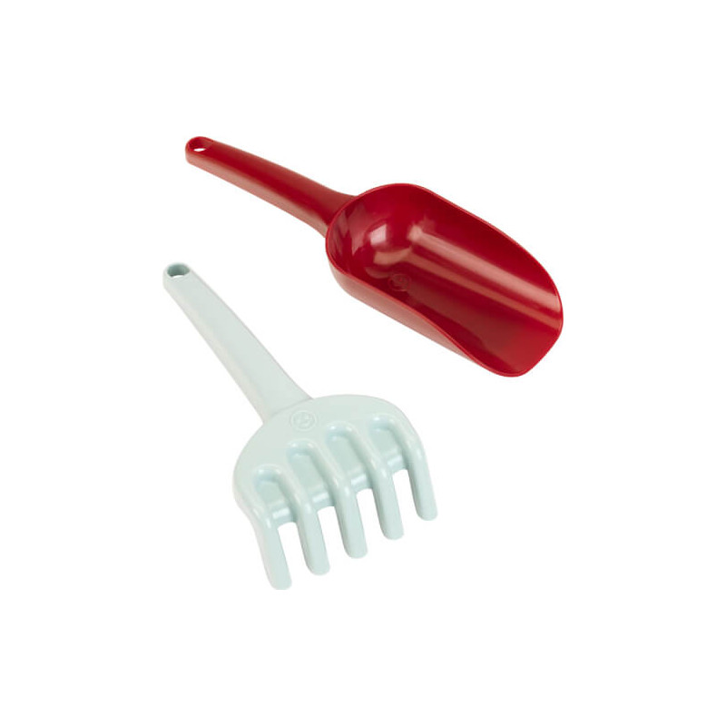 Schep en zandhark (recycled plastic) Schep en zandhark (recycled plastic)