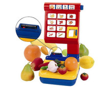 Supermarktweegschaal met display