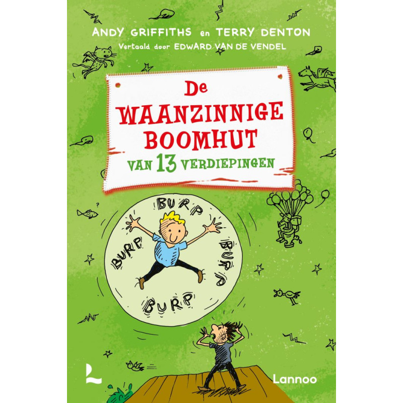 De waanzinnige boomhut van 13 verdiepingen (paperback)