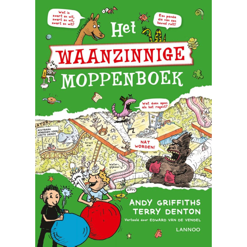 Het waanzinnige moppenboek Het waanzinnige moppenboek