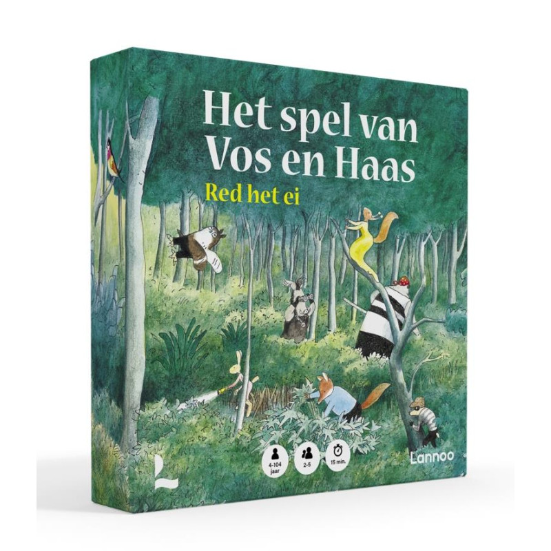 Het spel van Vos en Haas - Red het ei