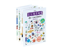 Zigzag - In de ruimte (kartonboek)