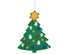 nijntje kerstboom (vilt)