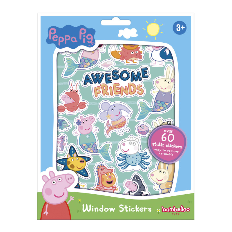 Peppa Pig raamstickers Peppa Pig raamstickers