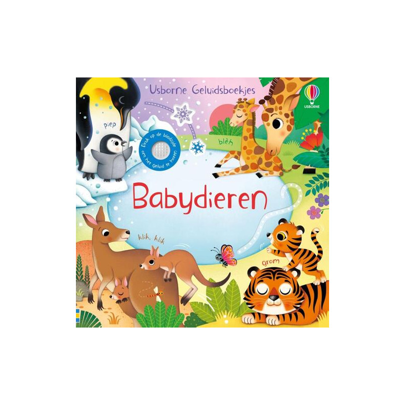 Usborne Geluidsboekjes - Babydieren
