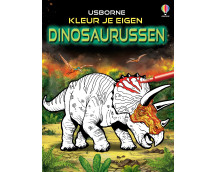 Kleur je eigen dinosaurussen