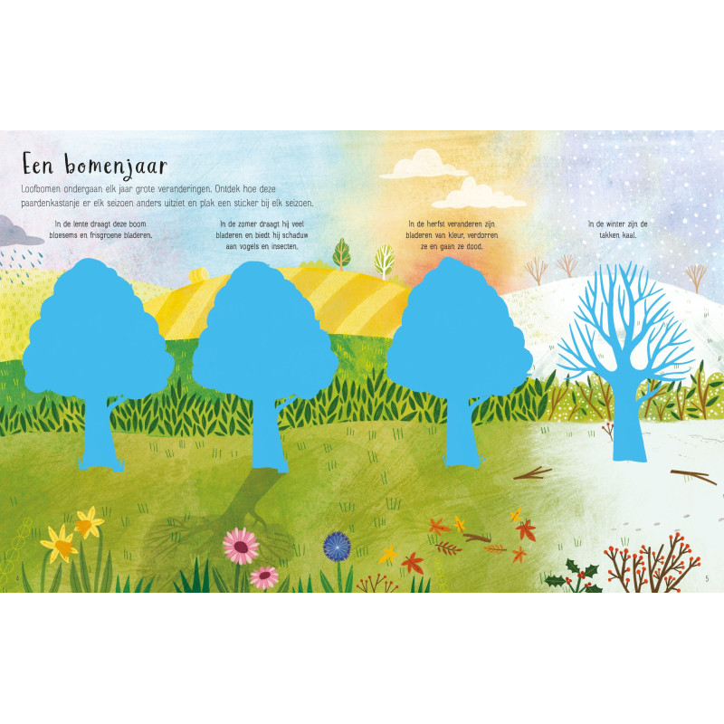 Eerste stickerboek - Bomen Eerste stickerboek - Bomen