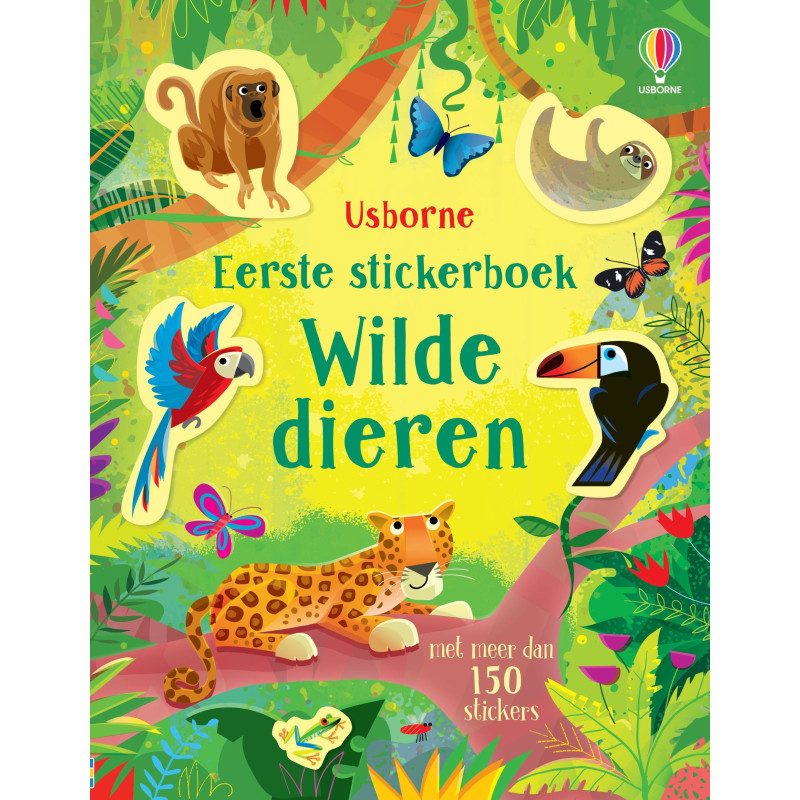 Eerste stickerboek - Wilde dieren Eerste stickerboek - Wilde dieren