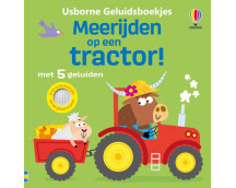 Usborne Geluidsboekjes - Meerijden op een tractor!