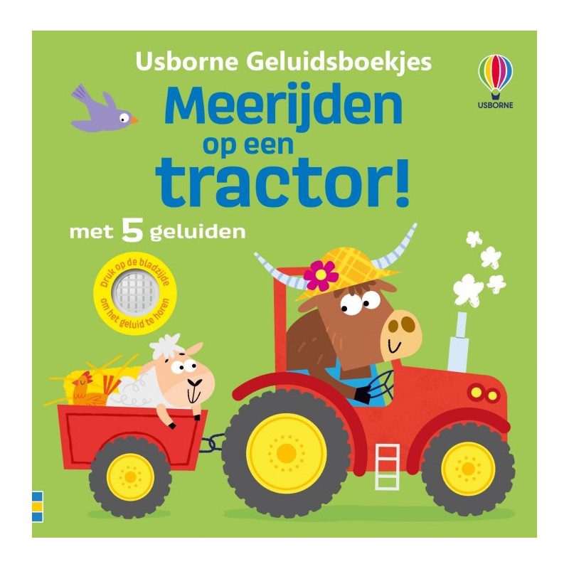 Usborne Geluidsboekjes - Meerijden op een tractor! Usborne Geluidsboekjes - Meerijden op een tractor!