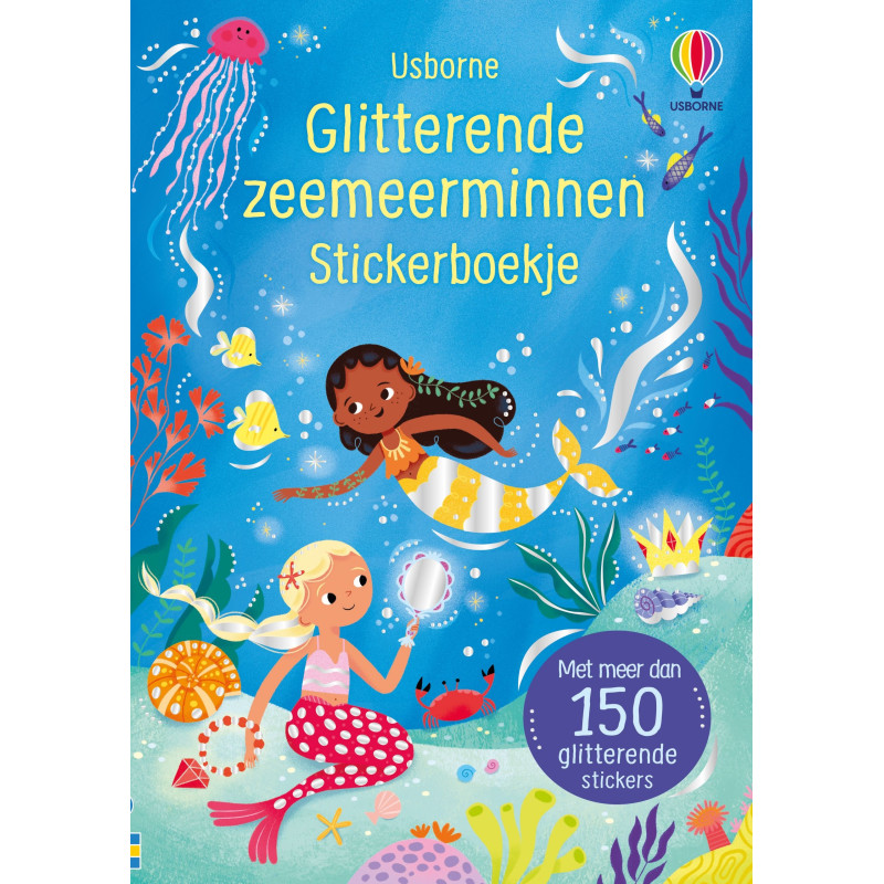 Glitterstickerboekje - Glitterende zeemeerminnen Glitterstickerboekje - Glitterende zeemeerminnen