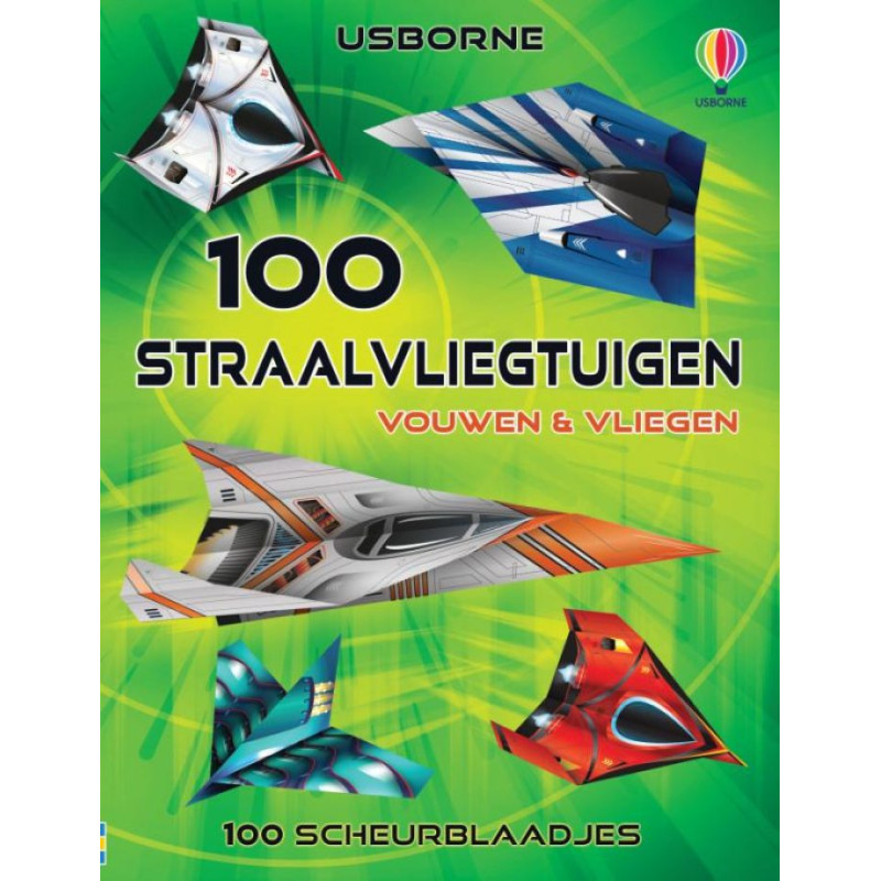 Vouwen & vliegen - 100 straalvliegtuigen Vouwen & vliegen - 100 straalvliegtuigen