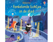 Fonkelende lichtjes in de stad