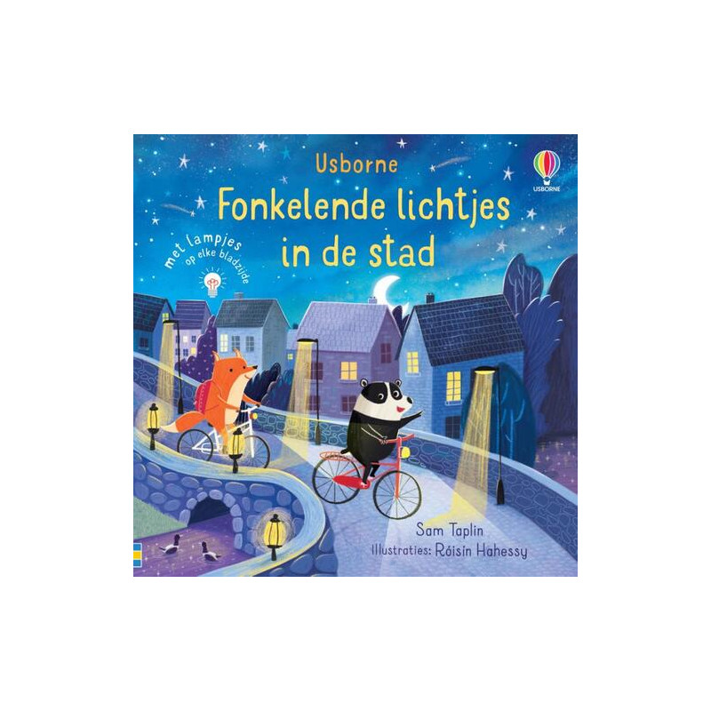 Fonkelende lichtjes in de stad Fonkelende lichtjes in de stad