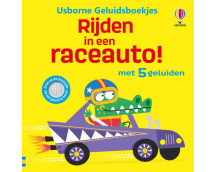 Rijden in een raceauto! (Geluidsboekje)