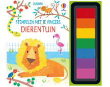 Stempelen met je vingers - Dierentuin