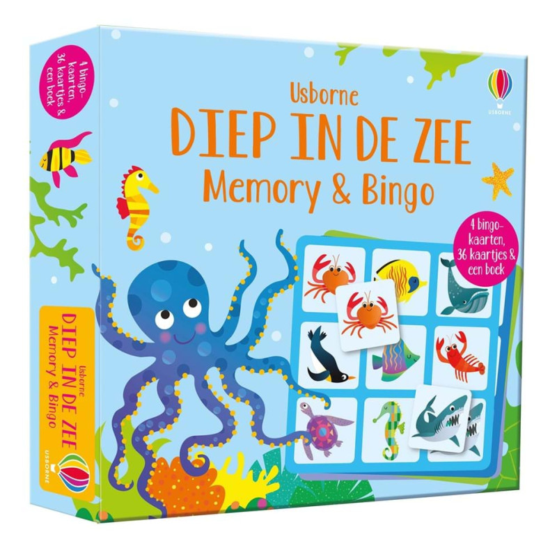 Diep in de zee, memory en bingo Diep in de zee, memory en bingo