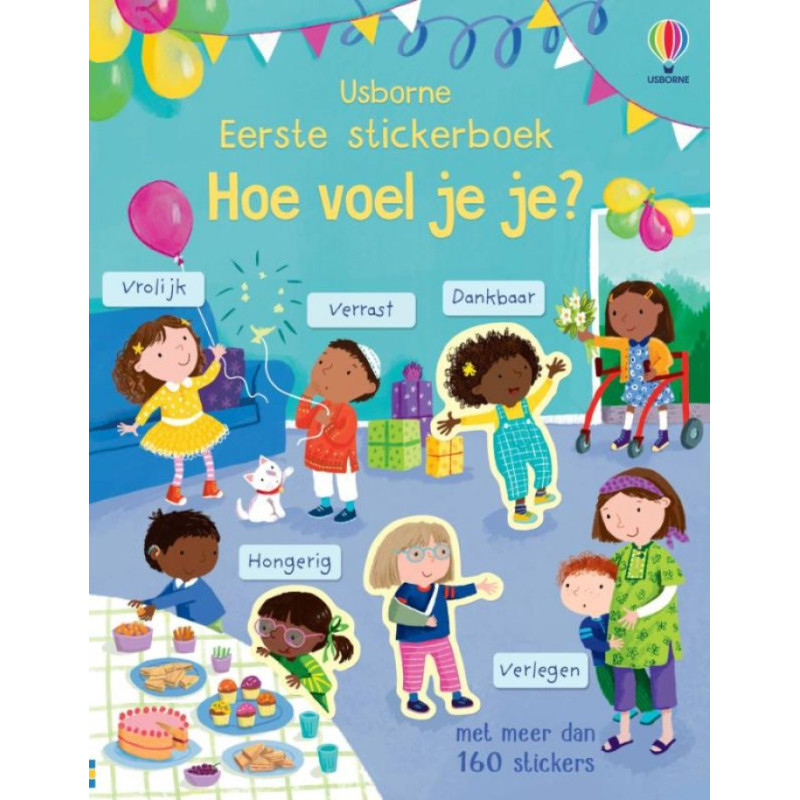 Eerste stickerboek - Hoe voel je je? Eerste stickerboek - Hoe voel je je?