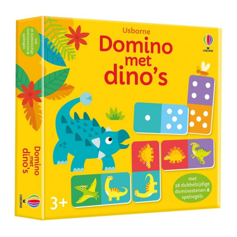 Domino met dino's Domino met dino's