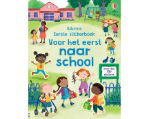 Eerste stickerboek - Voor het eerst naar school