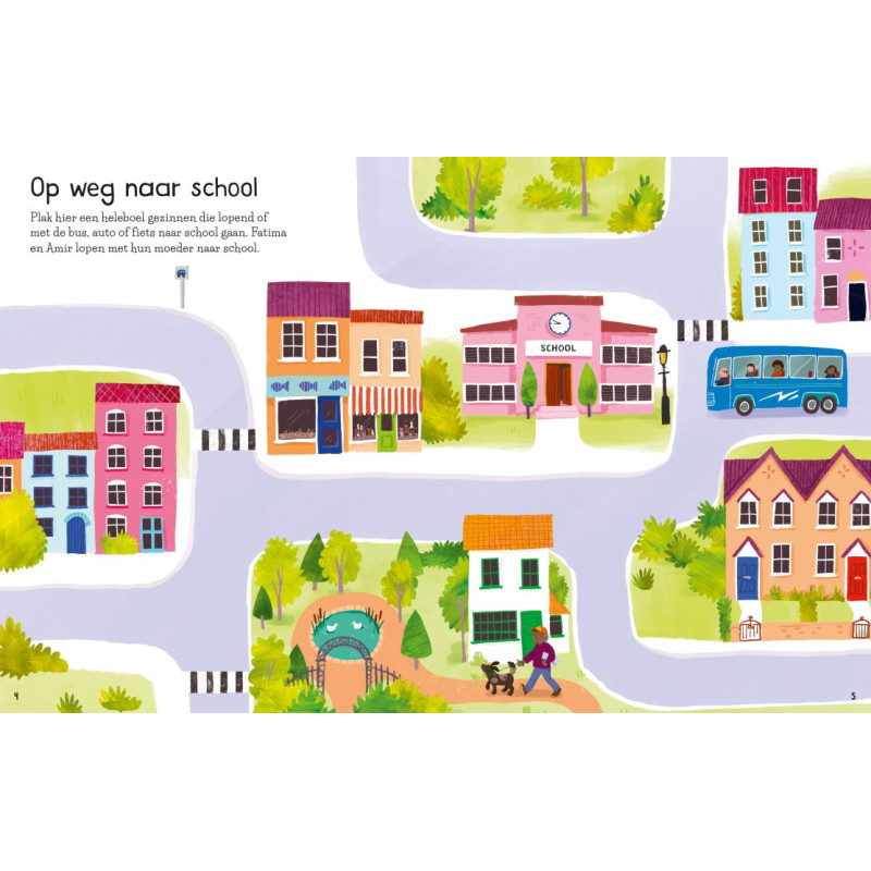 Eerste stickerboek - Voor het eerst naar school Eerste stickerboek - Voor het eerst naar school