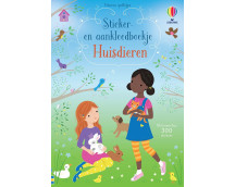 Sticker- en aankleedboekje - Huisdieren
