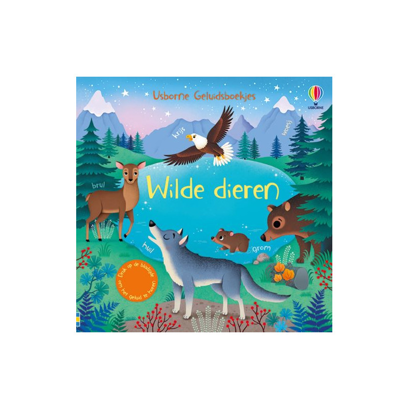 Usborne Geluidsboekjes - Wilde dieren Usborne Geluidsboekjes - Wilde dieren