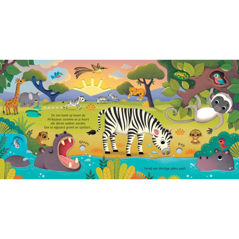 Usborne Geluidsboekjes - Wilde dieren Usborne Geluidsboekjes - Wilde dieren