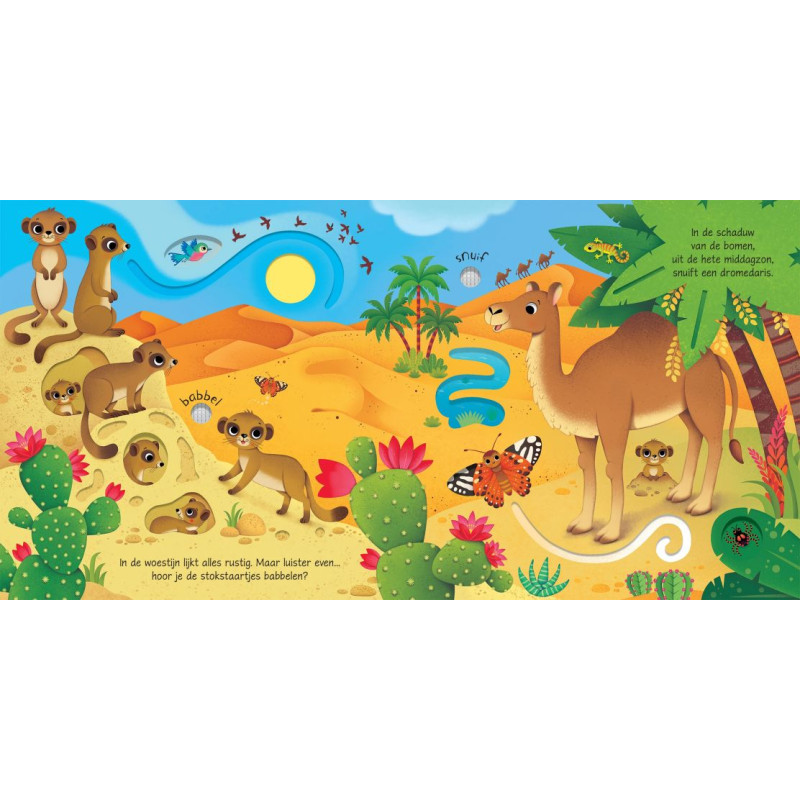 Usborne Geluidsboekjes - Wilde dieren Usborne Geluidsboekjes - Wilde dieren
