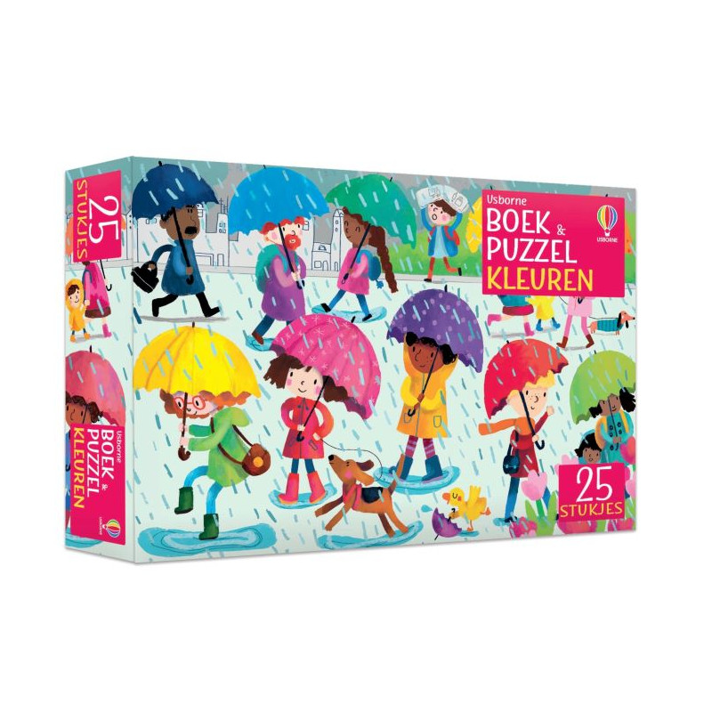 Boek & Puzzel - Kleuren Boek & Puzzel - Kleuren