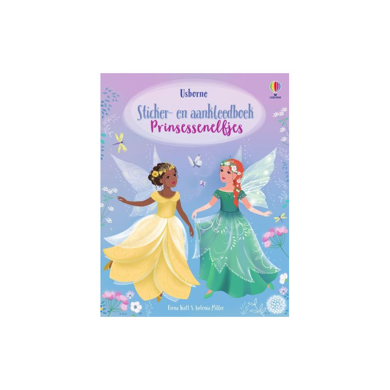 Sticker- en aankleedboek - Prinsessenelfjes Sticker- en aankleedboek - Prinsessenelfjes
