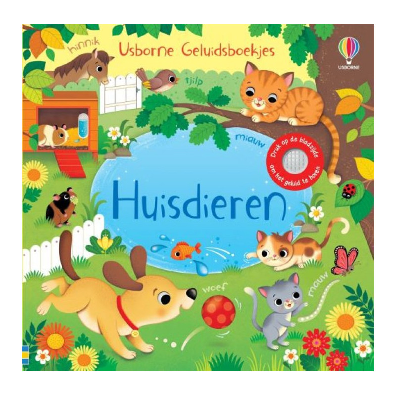 Usborne Geluidsboekjes - Huisdieren