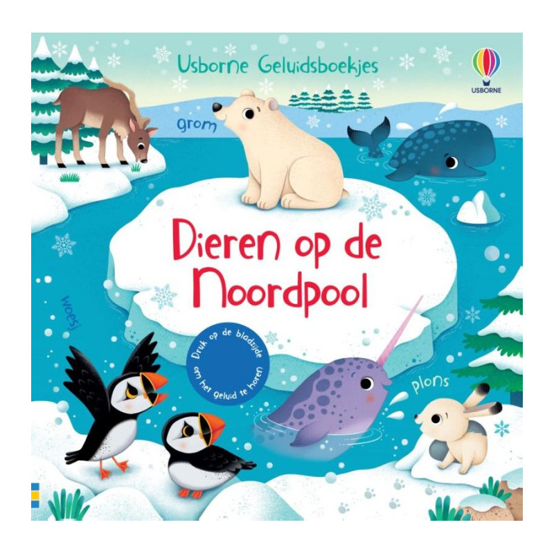 Usborne Geluidsboekjes - Dieren op de Noordpool