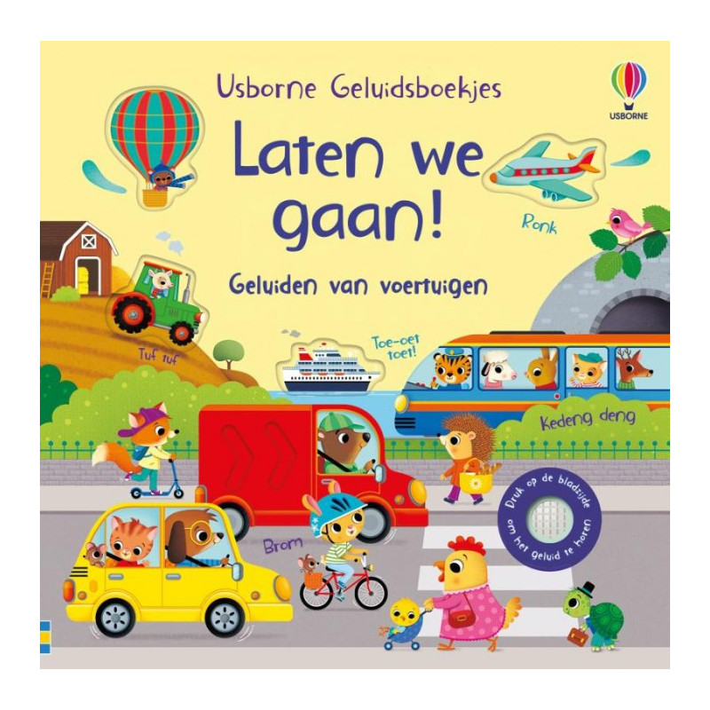 Usborne Geluidsboekjes - Laten we gaan!
