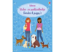Sticker- en aankleedboek - Honden & puppy's