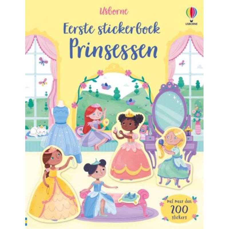 Eerste stickerboek - Prinsessen