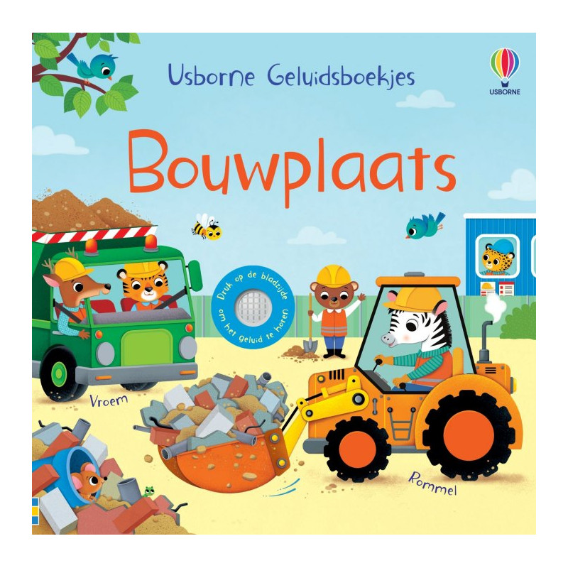 Usborne Geluidsboekjes - Bouwplaats Usborne Geluidsboekjes - Bouwplaats