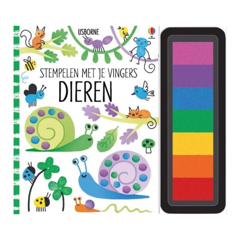 Stempelen met je vingers - Dieren Stempelen met je vingers - Dieren