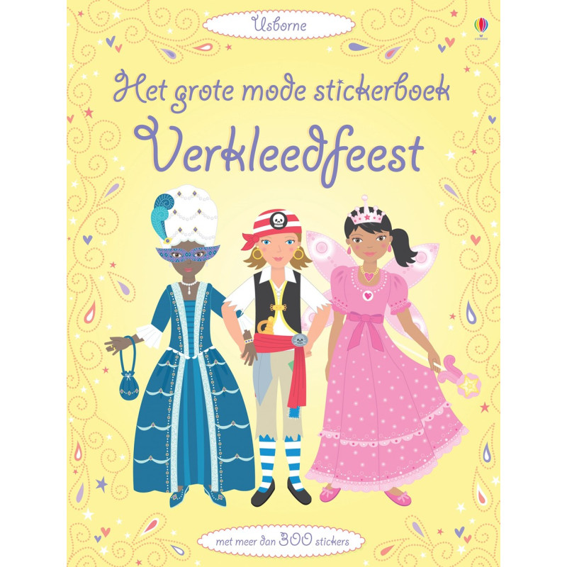 Het grote mode stickerboek - Verkleedfeest Het grote mode stickerboek - Verkleedfeest