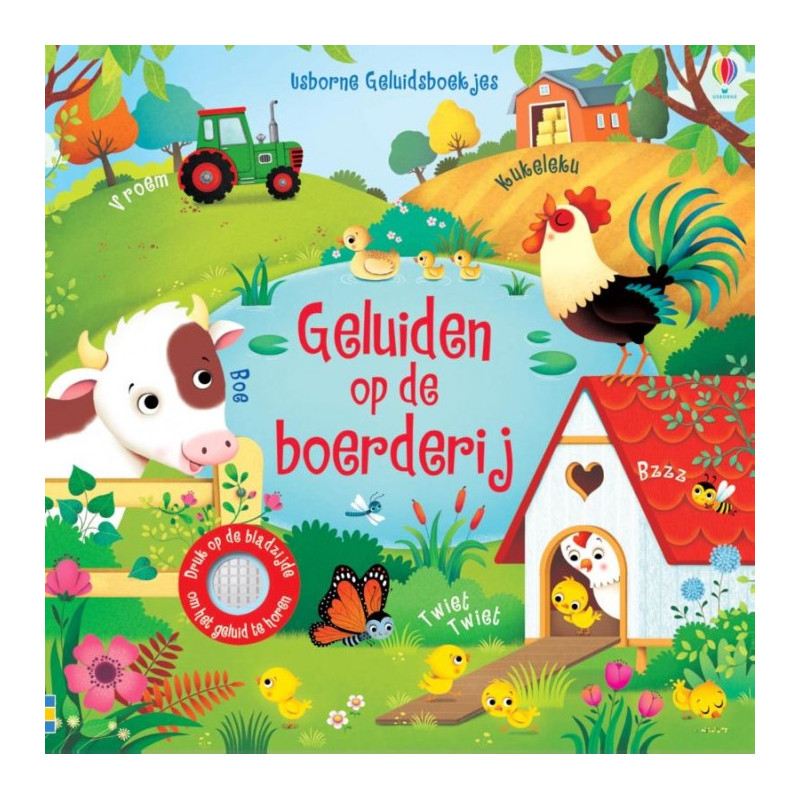 Usborne Geluidsboekjes - Geluiden op de boerderij Usborne Geluidsboekjes - Geluiden op de boerderij