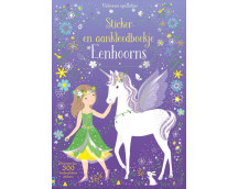 Sticker- en aankleedboekje - Eenhoorns