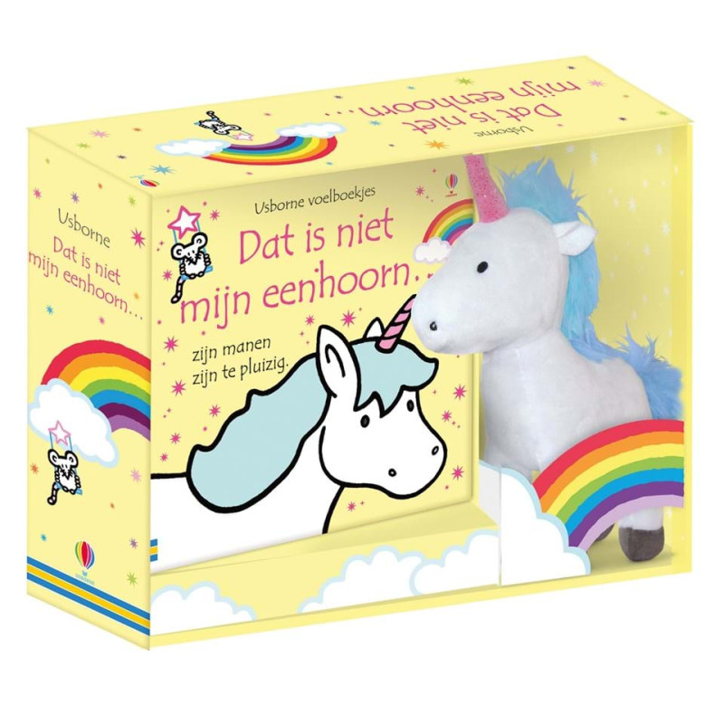 Dat is niet mijn eenhoorn (voelboekje + knuffel) Dat is niet mijn eenhoorn (voelboekje + knuffel)
