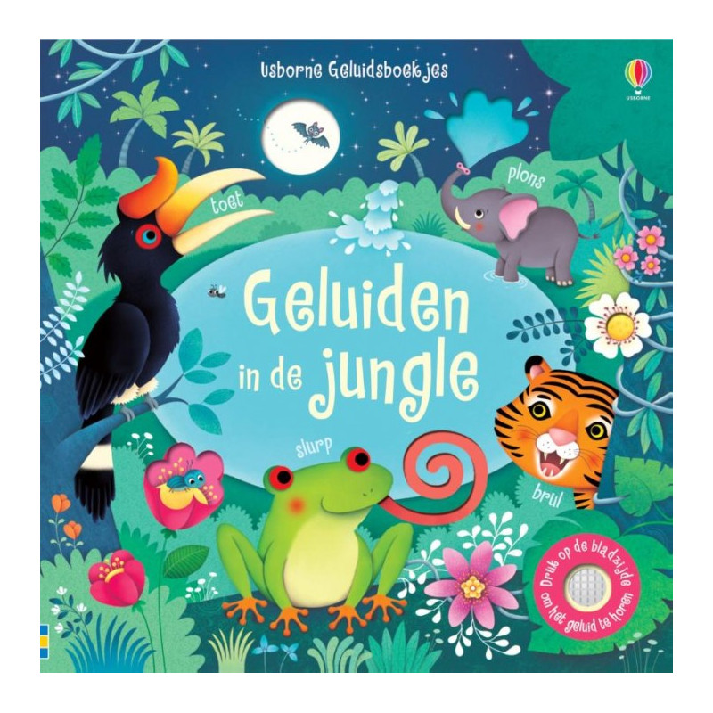 Usborne Geluidsboekjes - Geluiden in de jungle Usborne Geluidsboekjes - Geluiden in de jungle