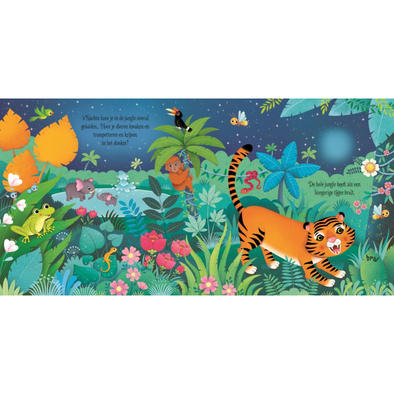 Usborne Geluidsboekjes - Geluiden in de jungle Usborne Geluidsboekjes - Geluiden in de jungle