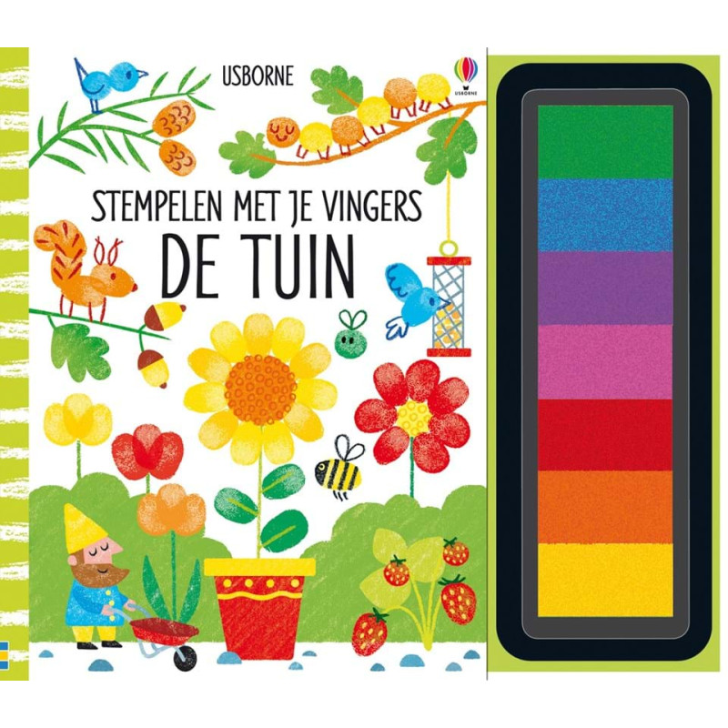 Stempelen met je vingers - De Tuin Stempelen met je vingers - De Tuin
